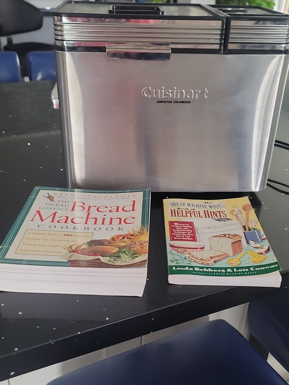 Cuisinart Stainless Steel Bread Maker with Recipe Guides